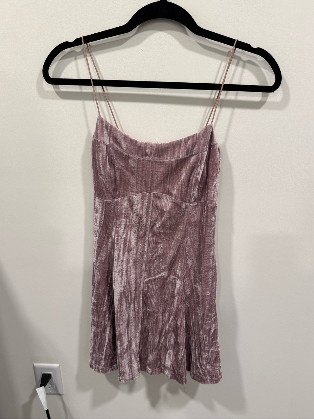 Velvet Pink Dress
